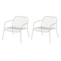 Blomus - Yua Wire Outdoor Lounge chair, silk gray (set of 2)