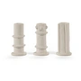Serax - Molly candlestick 03, beige (set of 3)