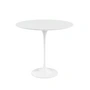 Knoll - Saarinen Tulip Side table round, H 52 x Ø 41 cm, laminate white / white