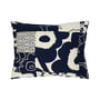 Marimekko - Unikko Kollaasi cushion cover, 50 x 60 cm, linen / dark navy