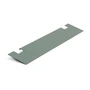 Pedestal - Plate shelf, moss green