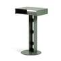 Pedestal - Sidekick table, moss green