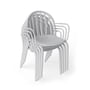 Fatboy - Fred's Outdoor armchair, light gray (set of 4) (Exclusive Edition)