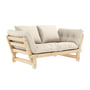 Karup - Beat sofa bed, natural pine / linen