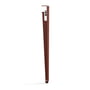 TipToe - Table leg for outdoor use, 75 cm, brick red