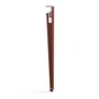 TipToe - Table leg for outdoor use, 75 cm, brick red