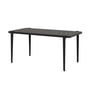 TipToe - Garden table MIDI collection, 160 x 80 cm, graphite black