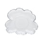 Marimekko - Unikko glass plate, 20 cm, clear (60th Anniversary Collection)