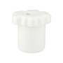 Marimekko - Oiva Unikko Storage jar with lid 16 x 15.5 cm, white / gold (60th Anniversary Collection)