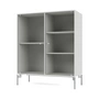 Montana - Ripple II Display cabinet, chrome / nordic