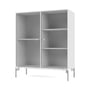 Montana - Ripple II Display cabinet, chrome / new white