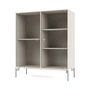 Montana - Ripple II Display cabinet, chrome / oat