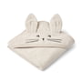 LIEWOOD - Albert hooded towel rabbit, sandy