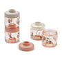 LIEWOOD - Dominique Snack Box, Peach, sea shell (set of 4)