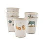 LIEWOOD - Lana cup, all together, sandy (set of 6)