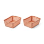 LIEWOOD - Makeeva basket, L, tuscany rose (set of 2)