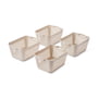 LIEWOOD - Makeeva basket, S, sandy (set of 4)