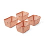 LIEWOOD - Makeeva basket, S, tuscany rose (set of 4)