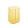 Kartell - Okra Vase, H 24 cm, yellow