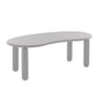 Kartell - Undique Mas Side table, 119 x 59 cm, gray
