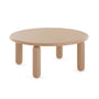 Kartell - Undique Mas Side table, Ø 85 cm, H 30 cm, orange