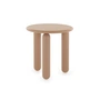 Kartell - Undique Mas Side table, Ø 48 cm, H 51 cm, orange