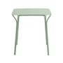 Kartell - Hiray Garden table, 70 x 70 cm, sage green