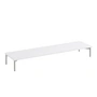 Muuto - Tube Podium for stacked system 131 x 35 cm, white / gray