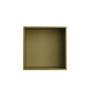 Muuto - Mini Stacked System shelf module, medium / brown-green