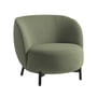 Kartell - Lunam Armchair, black / green (fabric Orsetto)