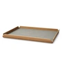 Lind DNA - Airy Teak Tray Square L, teak / Nupo light grey