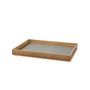 Lind DNA - Even Teak Tray Square M, teak / Nupo light grey