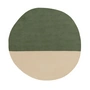 nanimarquina - Pearl wool rug, 200 x 197 cm, green