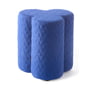 Pols Potten - Clover x ByBorre stool, Ø 45 x H 37 cm, Swell, dark blue
