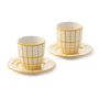 Pols Potten - Digi espresso cup, yellow (set of 2)