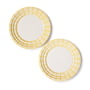 Pols Potten - Digi plate L, yellow (set of 2)