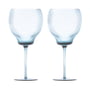 Pols Potten - Pum Coupe wine glass L, light blue (set of 2)