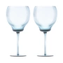 Pols Potten - Pum Coupe wine glass L, light blue (set of 2)