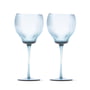 Pols Potten - Pum Coupe wine glass S, light blue (set of 2)