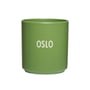 Design Letters - AJ Favourite Porcelain mug, Oslo / green