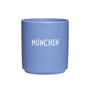 Design Letters - AJ Favourite Porcelain mug, Munich / blue