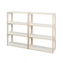 Tojo - Hochstapler Blick Shelving system, shelf 152 x 73.5 cm, white