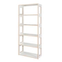 Tojo - Hochstapler Blick Shelving system, shelf 76 x 179.1 cm, white