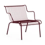Magis - South Lounge Garden armchair, bordeaux