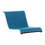 Magis - South Seat cushion for lounge garden armchair, blue / light blue