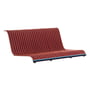Magis - South Seat cushion for low garden bench, red / orange