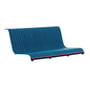 Magis - South Seat cushion for garden bench, blue / light blue