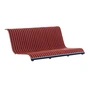 Magis - South Seat cushion for garden bench, red / orange