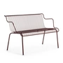 Magis - South Garden bench, bordeaux