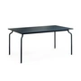 Magis - South Garden table, 160 x 90 cm, midnight blue
